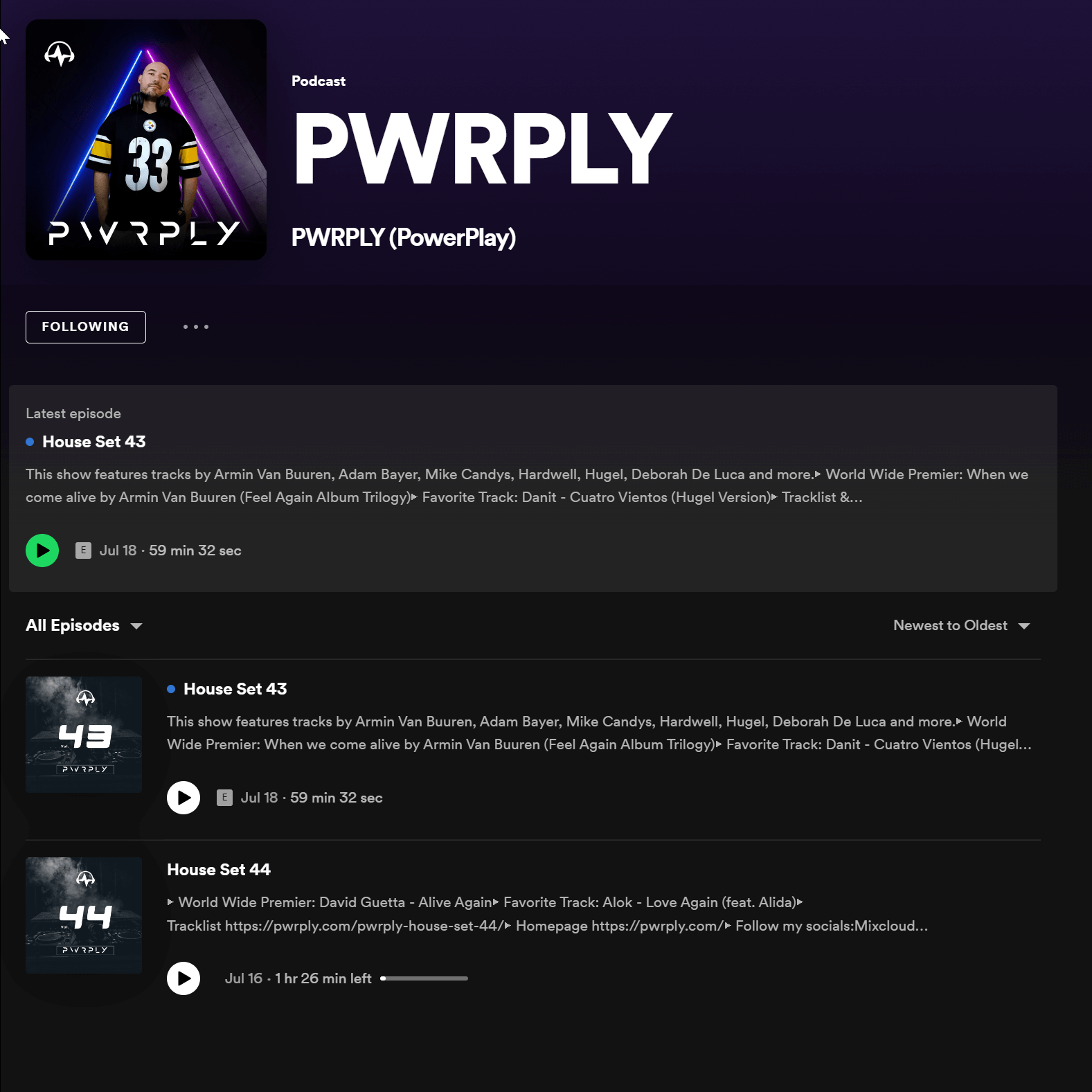 PWRPLY Podcast cover