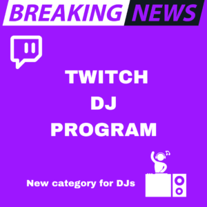 Twitch DJ category